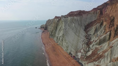 Hormuz Island in the Hormuz straight, south Iran taken in January 2019