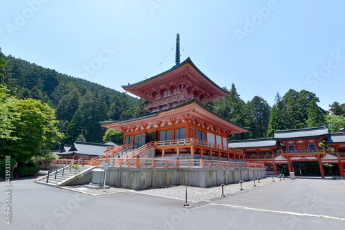 比叡山延暦寺　東塔　滋賀県大津市