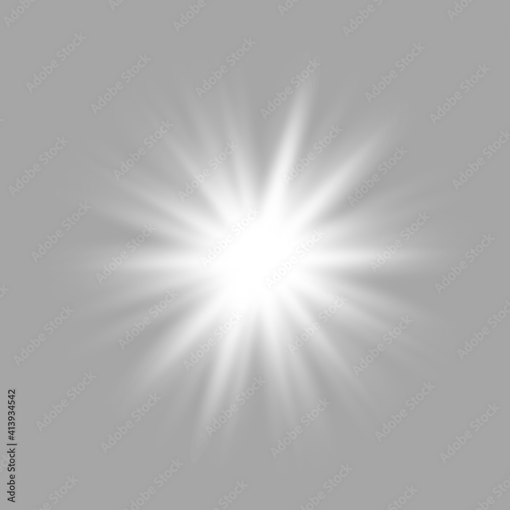 Glow white light effect set, lens flare, explosion, glitter, line, sun flash, spark and stars. Abstract special effect element design. Glow white light effect set, lens flare, explosion, glitter, line, sun flash, spark and stars. Abstract special effect element design.