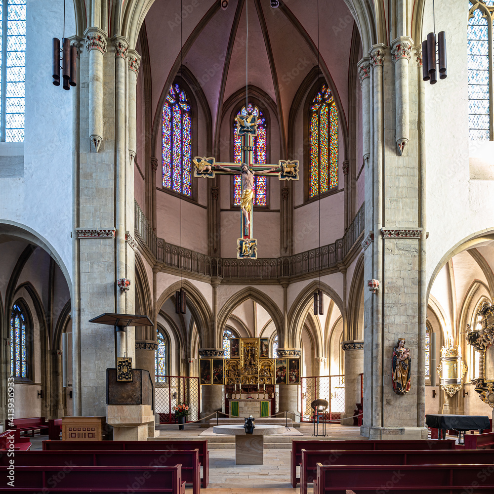 Altarraum der Marienkirche zu Osnabrück