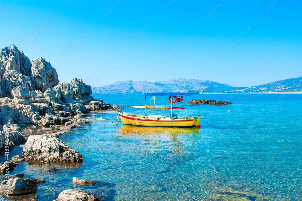 Beautiful landscape of the Mediterranean coast