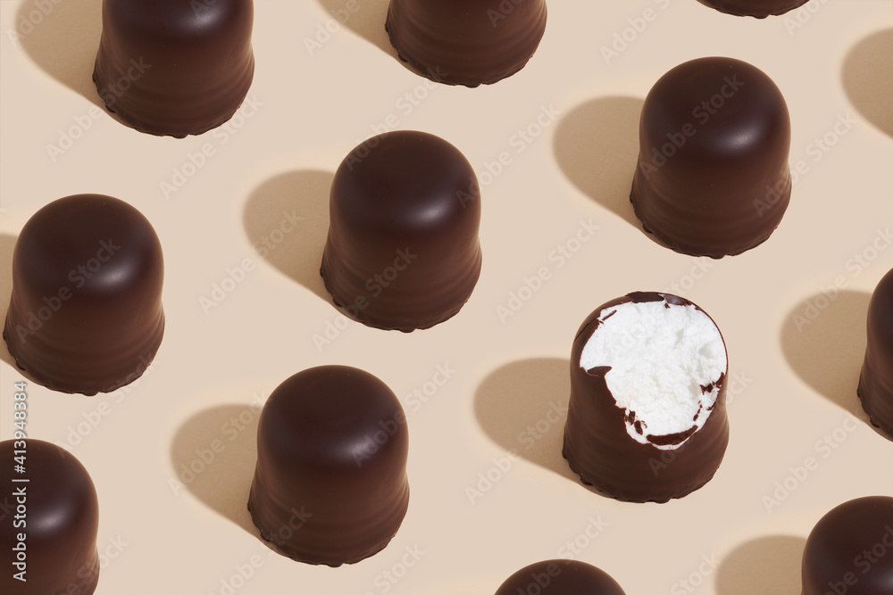 Fototapeta premium foam kisses 