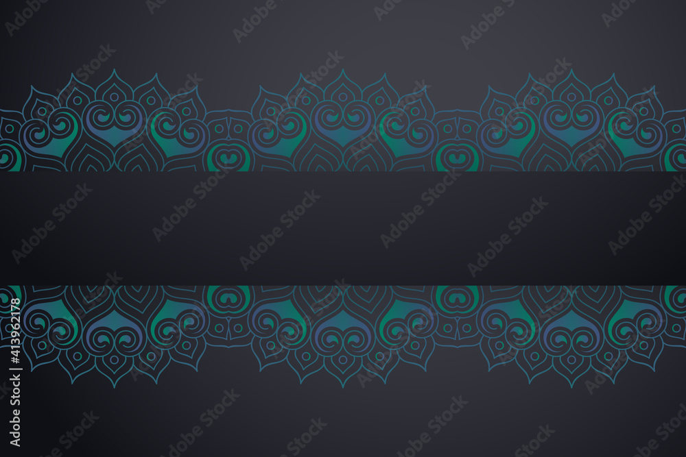 luxury ornamental mandala design background