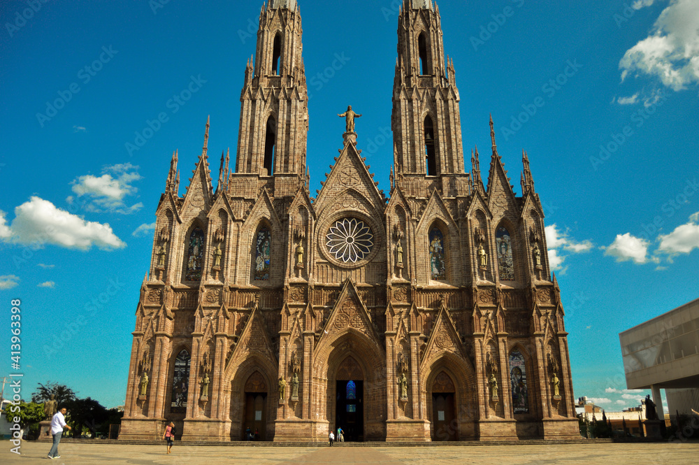 Catedral de Zamora en Michoacán.