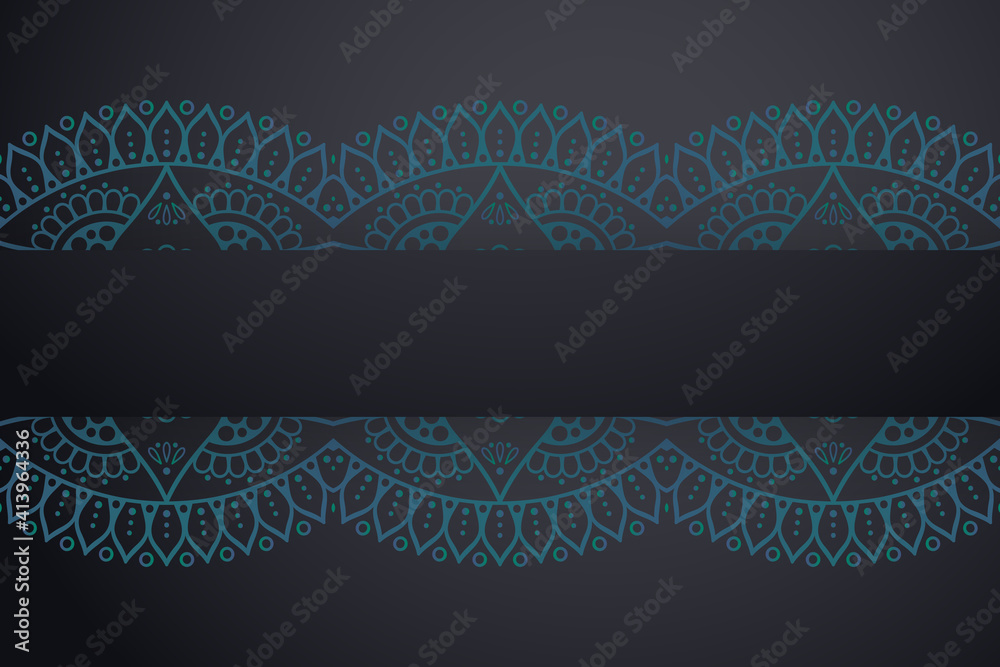 luxury ornamental mandala design background