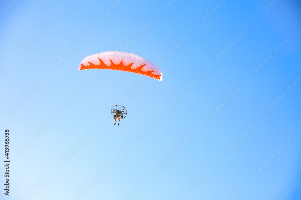 Paraglider, Oahu, Hawaii Paraglider, Oahu, Hawaii