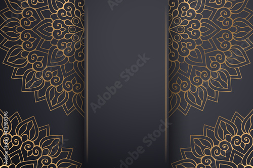 luxury ornamental mandala design background