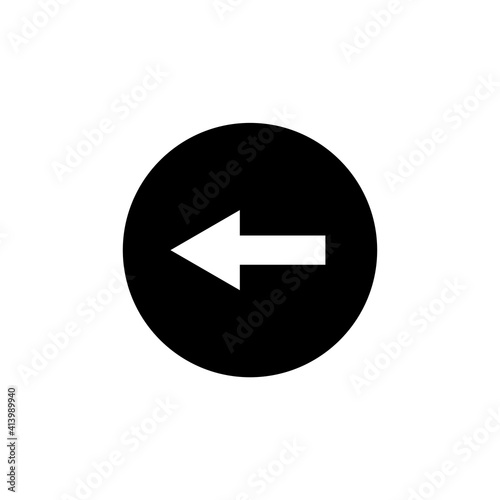 Back icon. left arrow. Editable stroke. simple illustration mobile concept app line icon and web design. Editable stroke. Design template vector