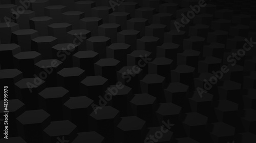 4K abstract wallpaper, carbon-like hexagonal structure