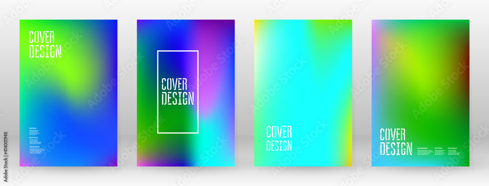Pastel Soft. Rainbow Gradient Set Color Background Pastel Soft. Rainbow Gradient Set Color Background