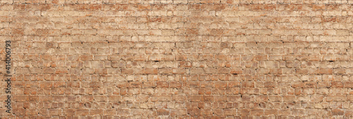 rustic painted red brick wall background