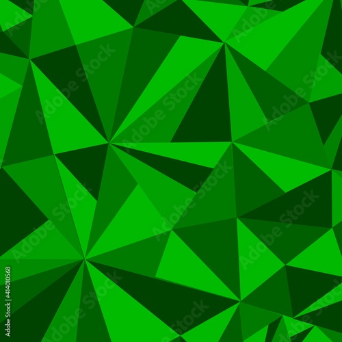 pattern, print, polygon green