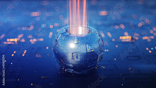 Sci-fi device with energy s...