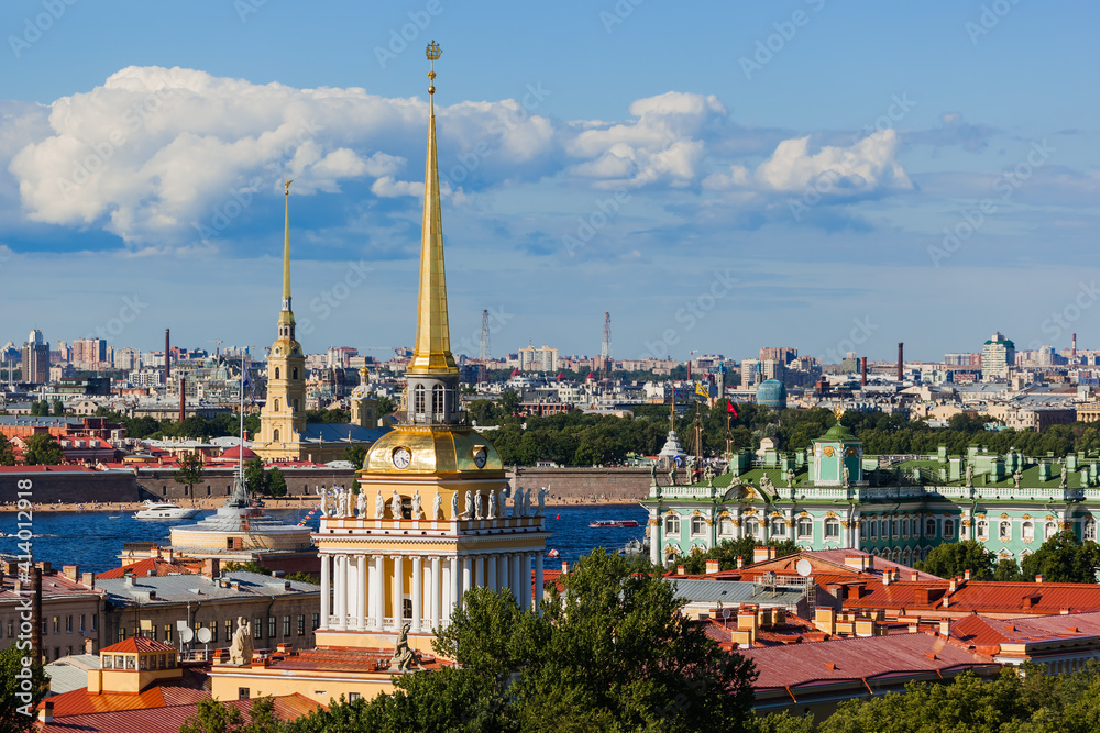 Fototapeta premium View from Saint Isaac's Cathedral - St. Petersburg Russia
