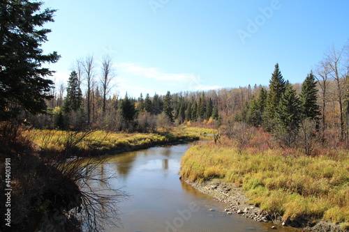 Bend In The Creek, Whitemud Creek, Edmonton, Alberta