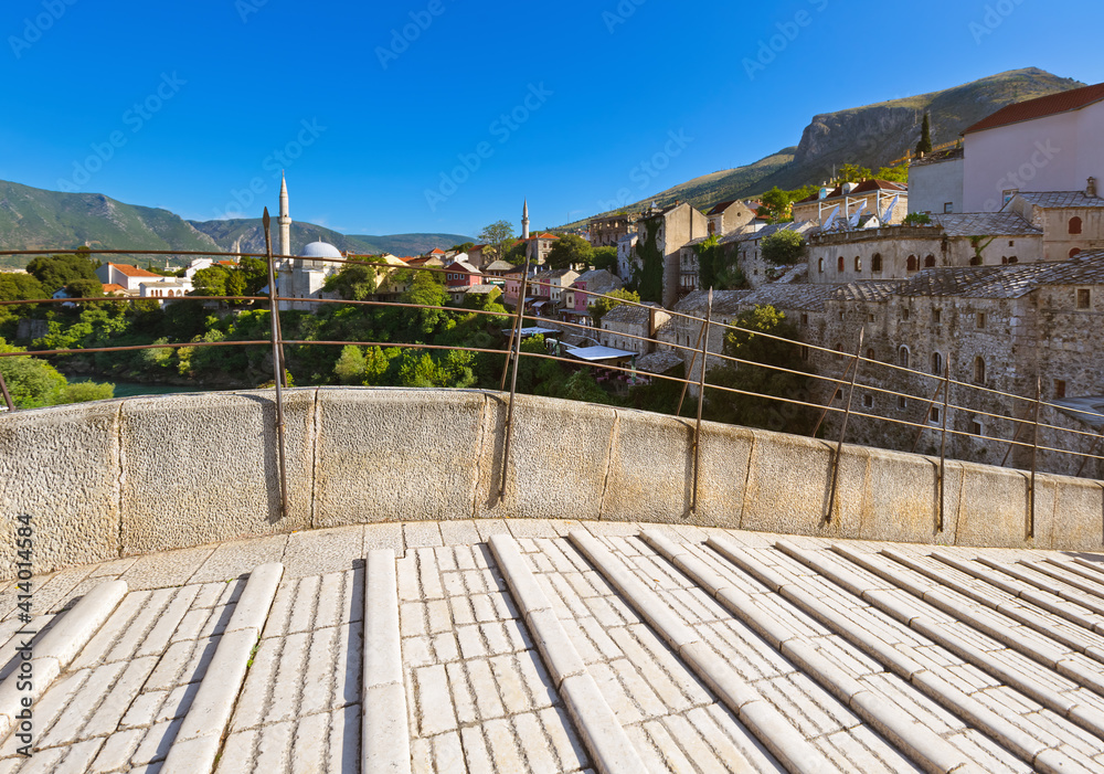 Old Bridge in Mostar - Bosnia and Herzegovina Old Bridge in Mostar - Bosnia and Herzegovina