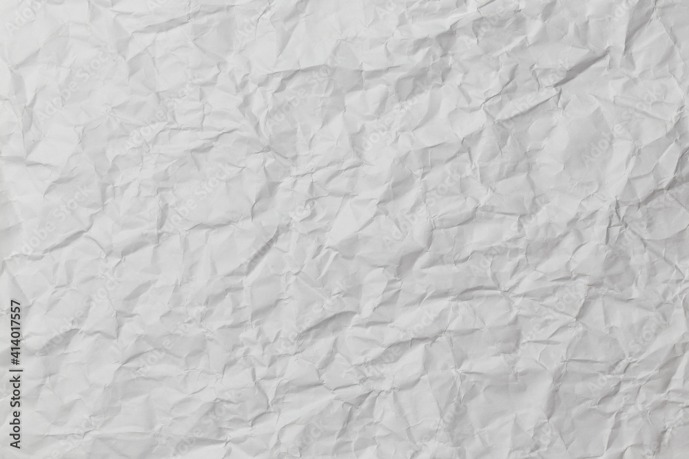 wrinkled white paper for background
and wallpaper. wrinkled white paper for background
and wallpaper.