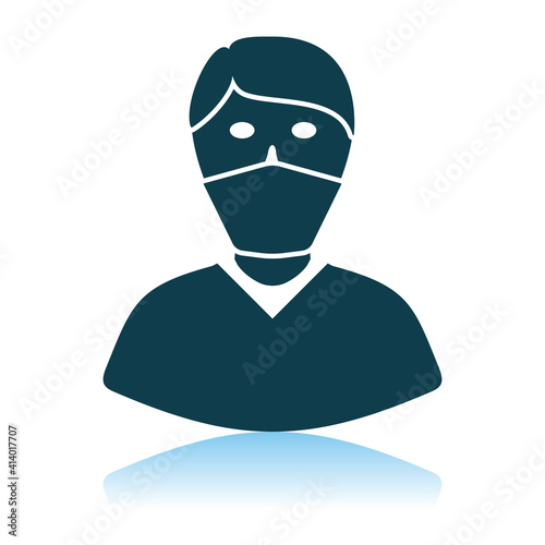 Medical Face Mask Icon