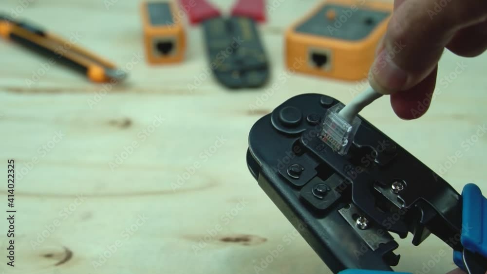 or telephone line cables and crimper, Twisting Cable Tool