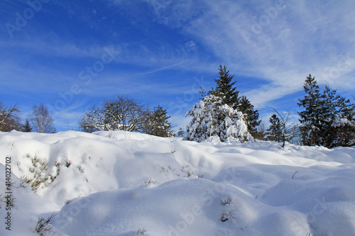 wandern am eggeosthang, silberbach und eggeturm photo