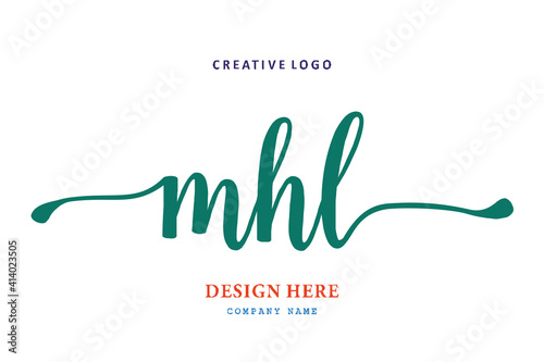 MHL lettering logo is simple, easy to understand and authoritative