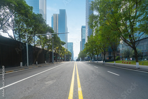 Highway and financial center office building in Chongqing  China