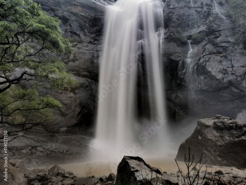 Agaya Gangai waterfalls in Kolli Hills  Tamilnadu India.