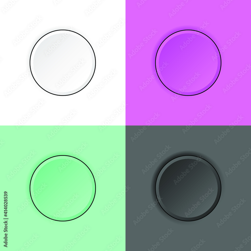 set of buttons set of buttons