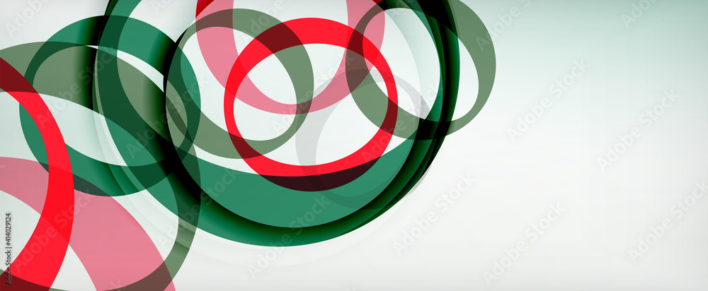 Ring geometric shapes, o letter repetition wallpaper. Abstract background for business or technology presentations, internet posters or web brochure covers Ring geometric shapes, o letter repetition wallpaper. Abstract background for business or technology presentations, internet posters or web brochure covers