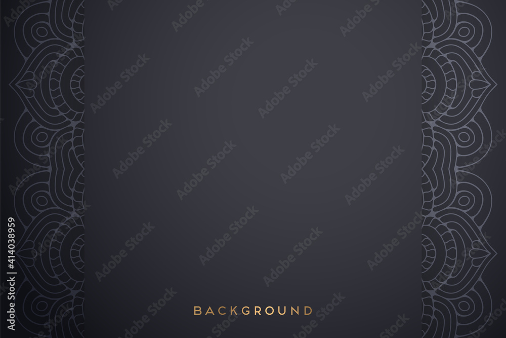 luxury ornamental mandala design background
