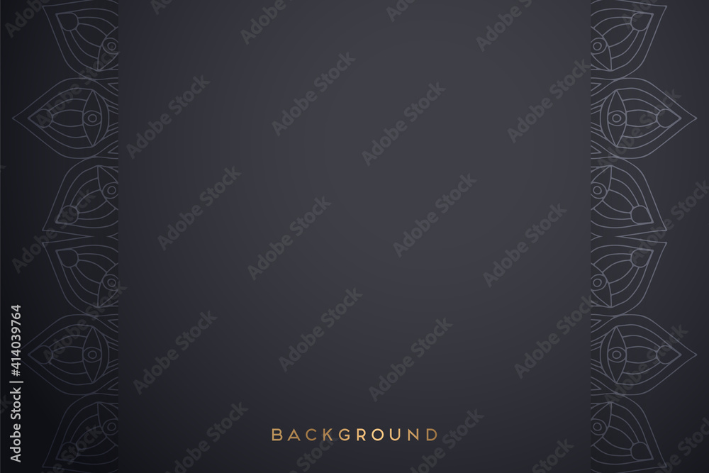 luxury ornamental mandala design background
