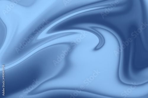 Liquid background in blue colors. Iridescent artwork. Beautiful pattern. Magic unique painting