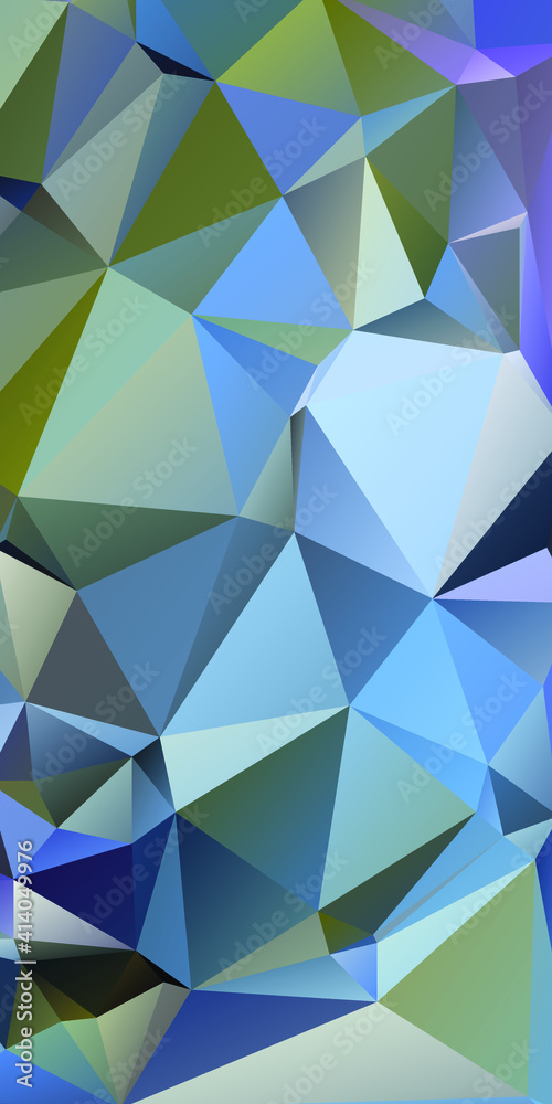 Obraz premium Abstract Color Polygon Background Design, Abstract Geometric Origami Style With Gradient. Presentation,Website, Backdrop, Cover,Banner,Pattern Template