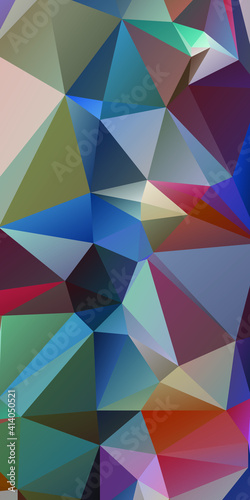 Abstract Color Polygon Background Design, Abstract Geometric Origami Style With Gradient. Presentation,Website, Backdrop, Cover,Banner,Pattern Template