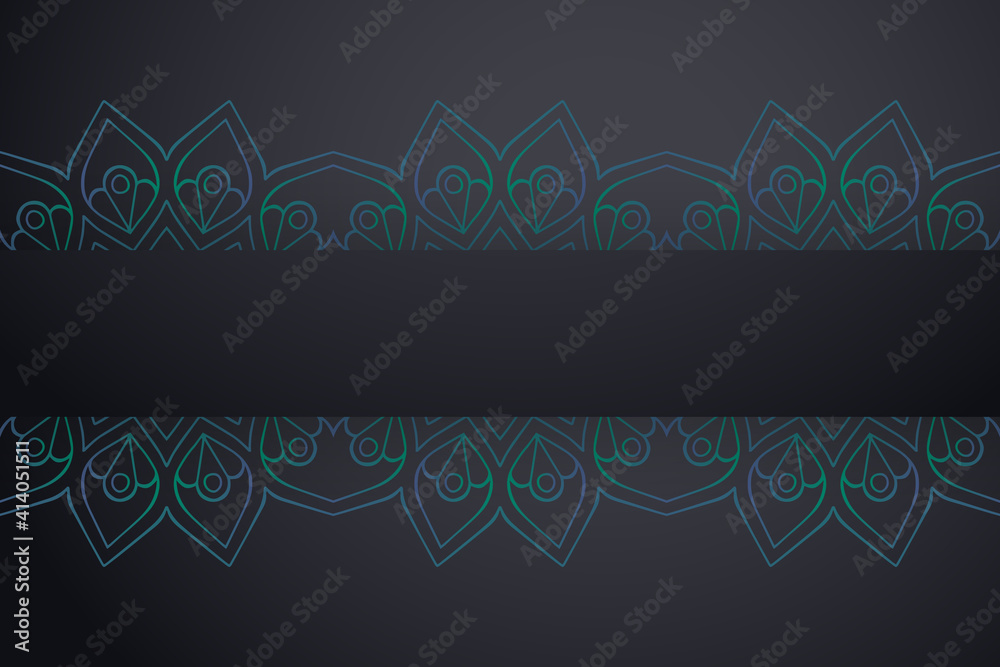 luxury ornamental mandala design background