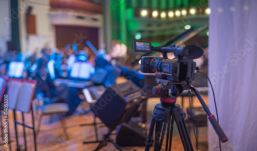 Foto online stream of a concert at the Philharmonic