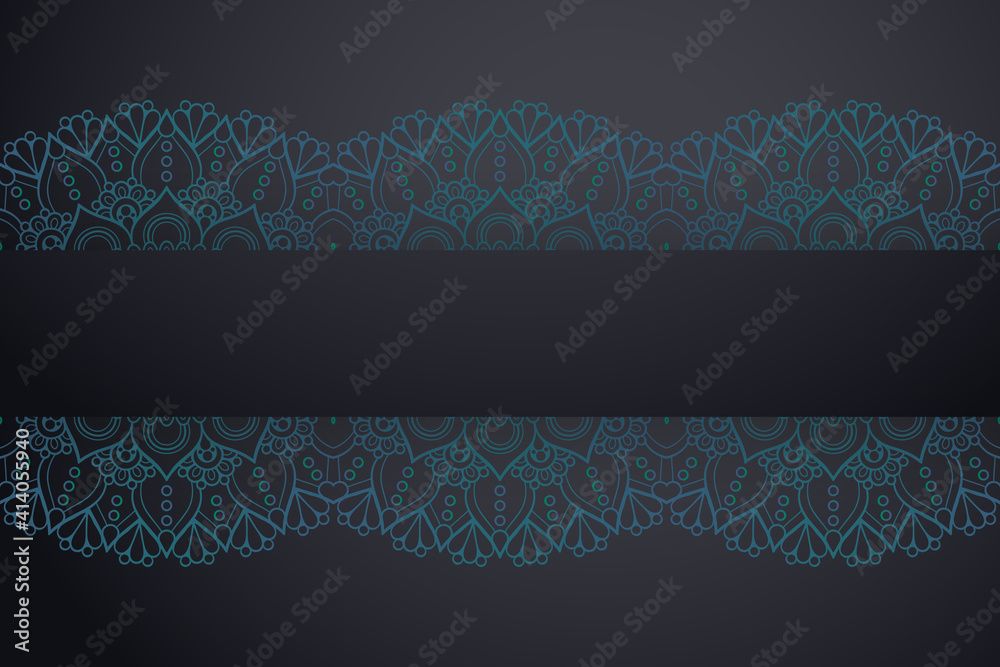 luxury ornamental mandala design background