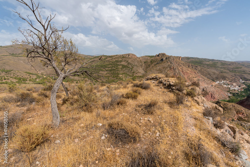 Mountainous landscape in La Alpujarra in southern Spain © Javier