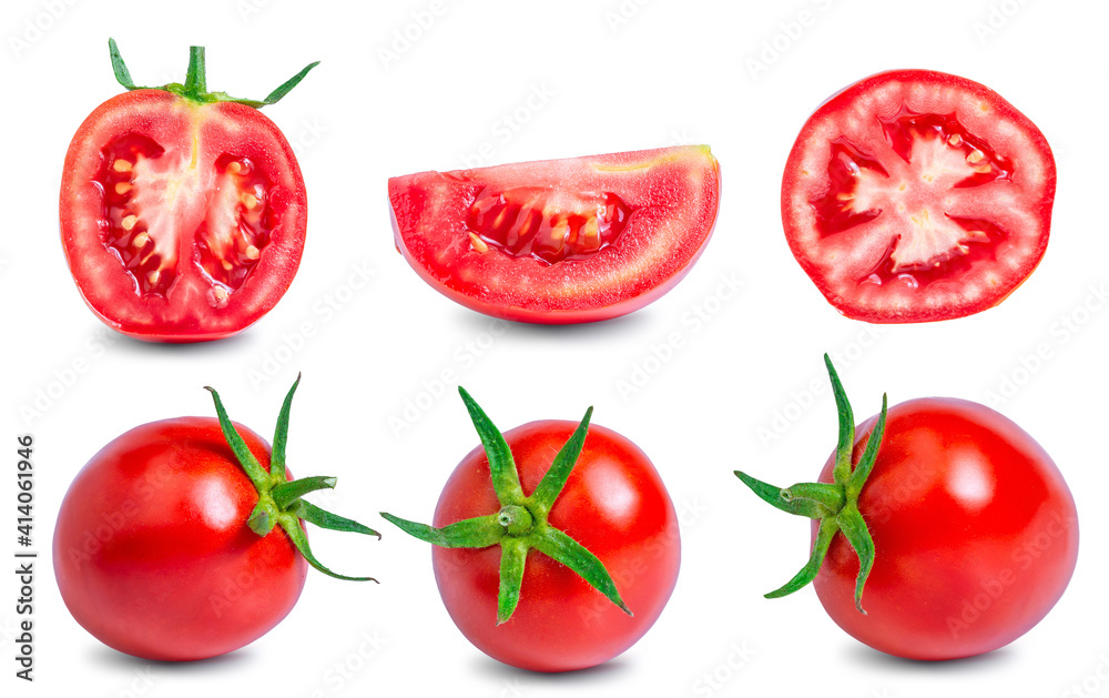 tomato isolated on white background