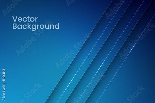 minimalist vector illustration from lines on a blue background