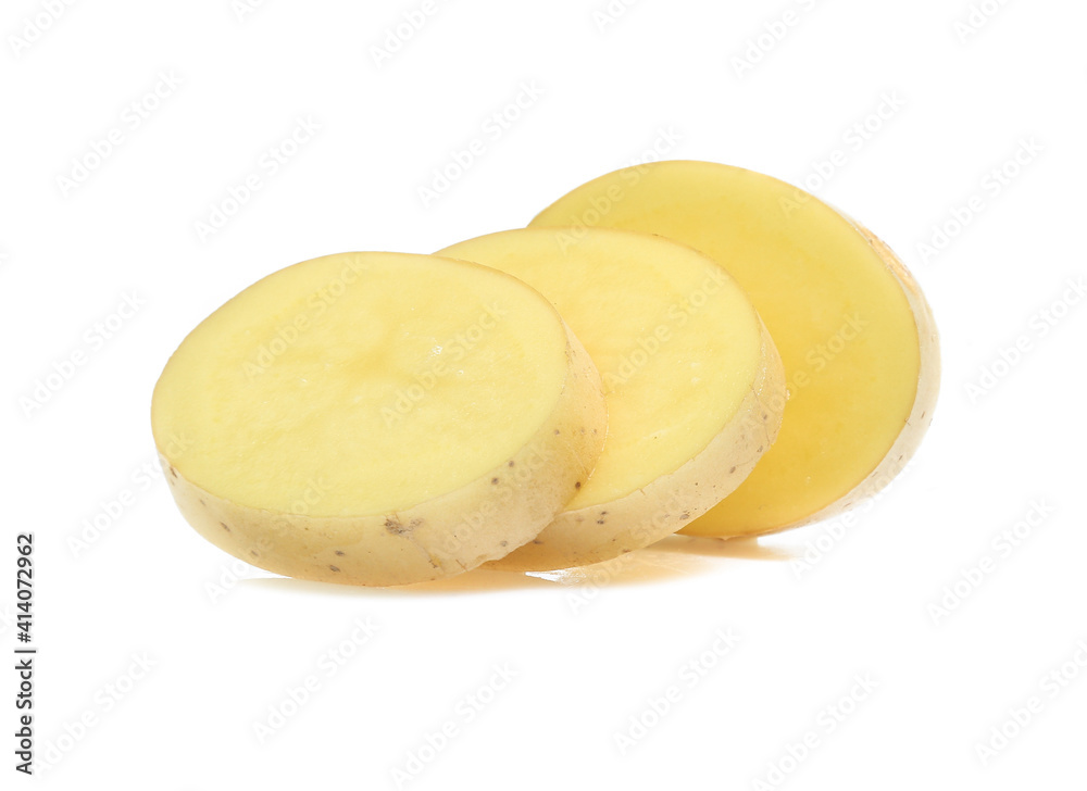 potato isolated on white background potato isolated on white background