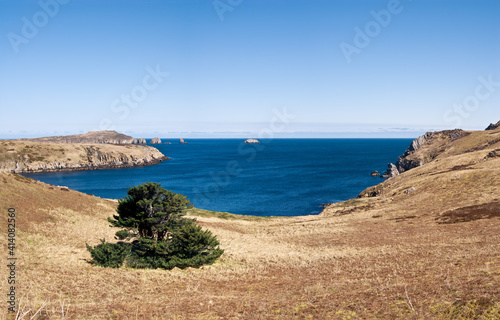 View of Chowiet Island, Gulf of Alaska, USA