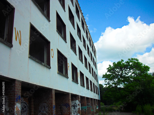 Erinnerung an das abgerissene FDGB-Erholungsheimes "Salvador Allende"