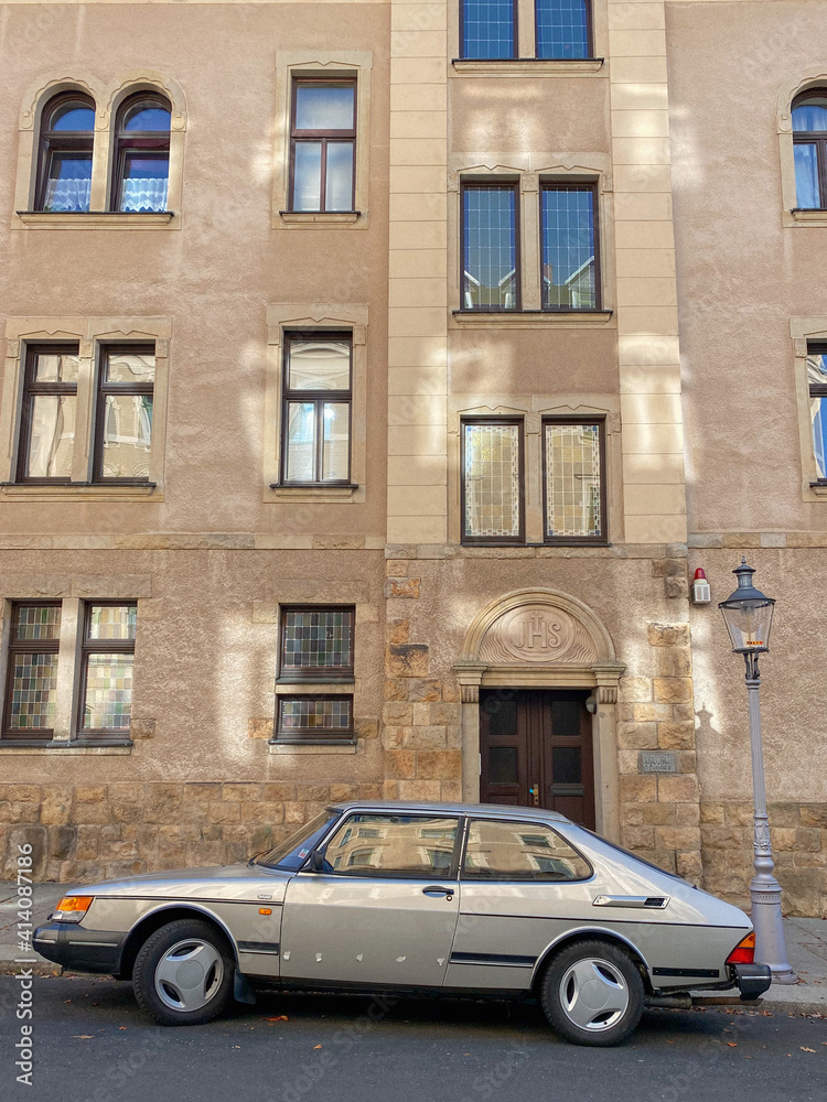 old car on the street