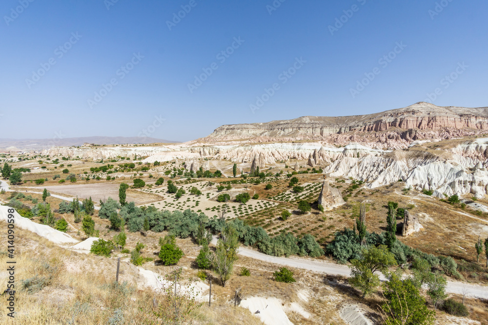 Red and Rose Valley in Cappadocia, Goreme national park, Turkey