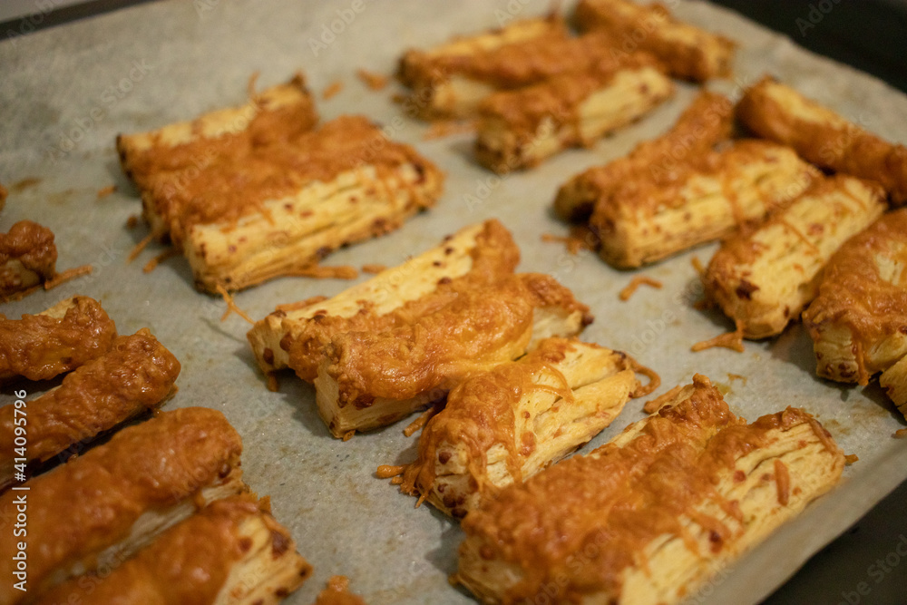 Baking Hungarian cheese sticks at home Baking Hungarian cheese sticks at home