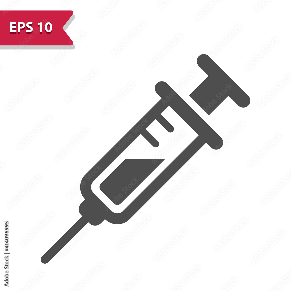 Syringe, Vaccine, Vaccination, Injection Icon