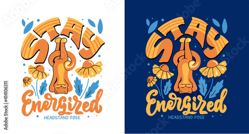 The collection of cats who are doing yoga to be healthy.