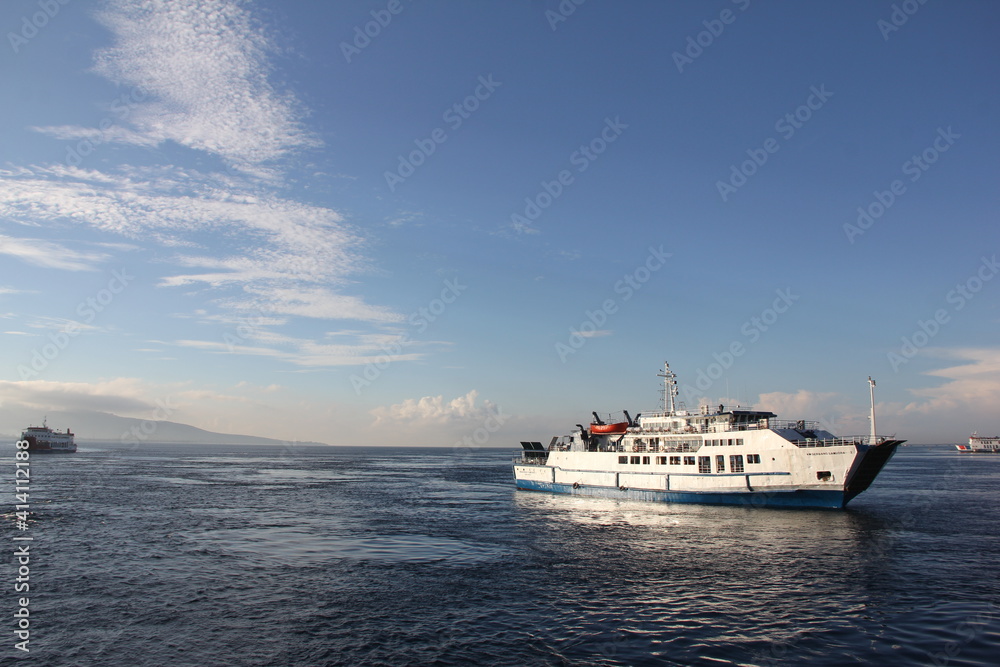 cruise ship in the sea cruise ship in the sea