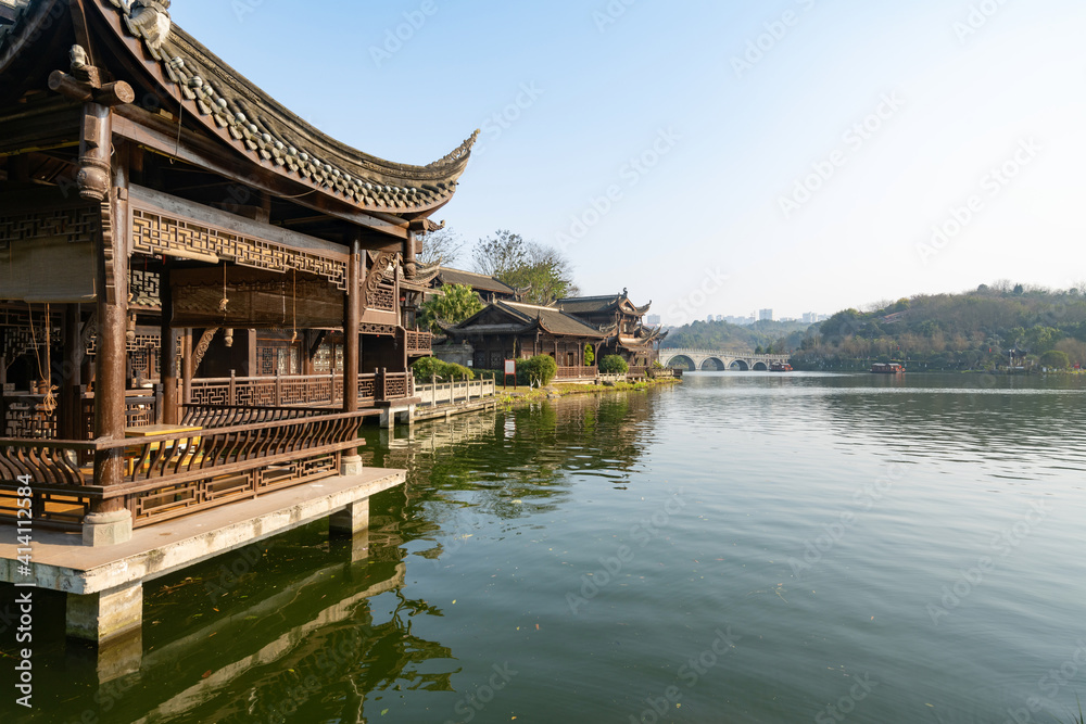 Natural scenery of Chongqing Garden Expo, China